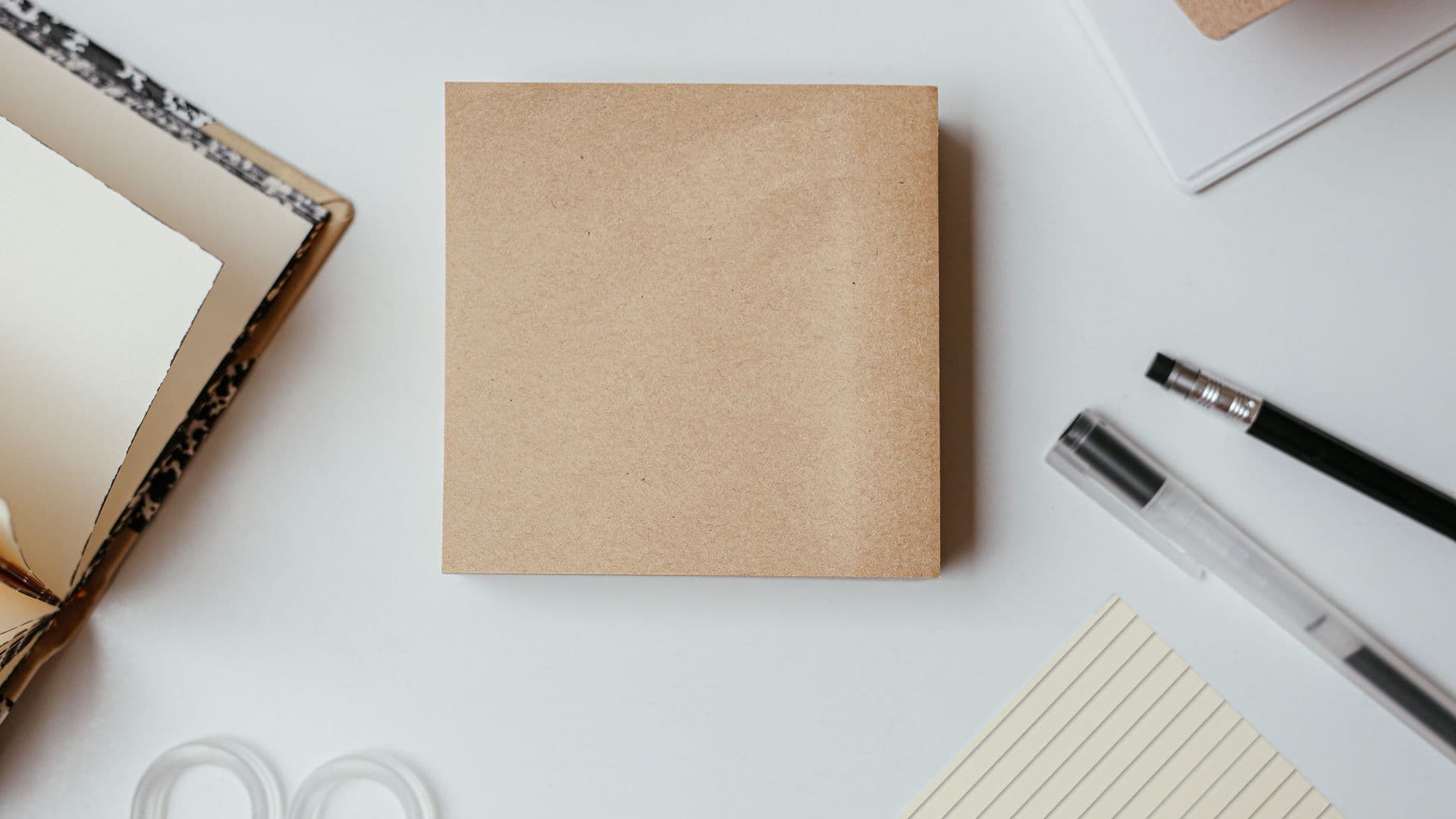 Office desk business documents