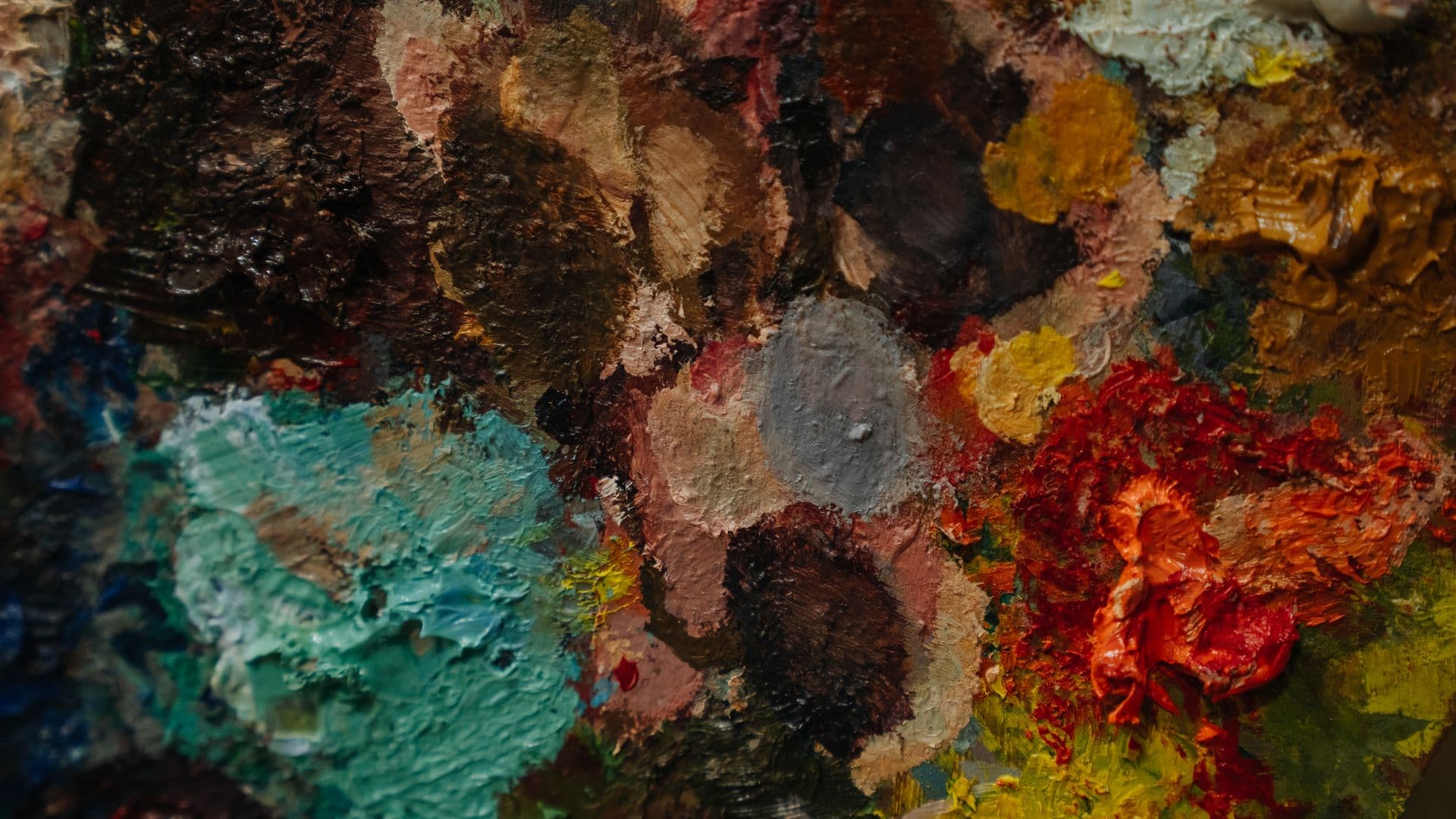 Artist easel studio